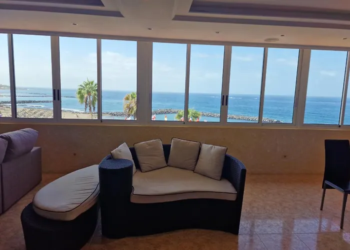 First Line Of The Ocean, 3 Bedrooms & Free Wifi * Playa de las Américas